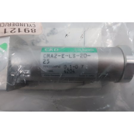 Ckd 20Mm 0.7Mpa 25Mm Double Acting Pneumatic Cylinder CMA2-E-LS-20-25